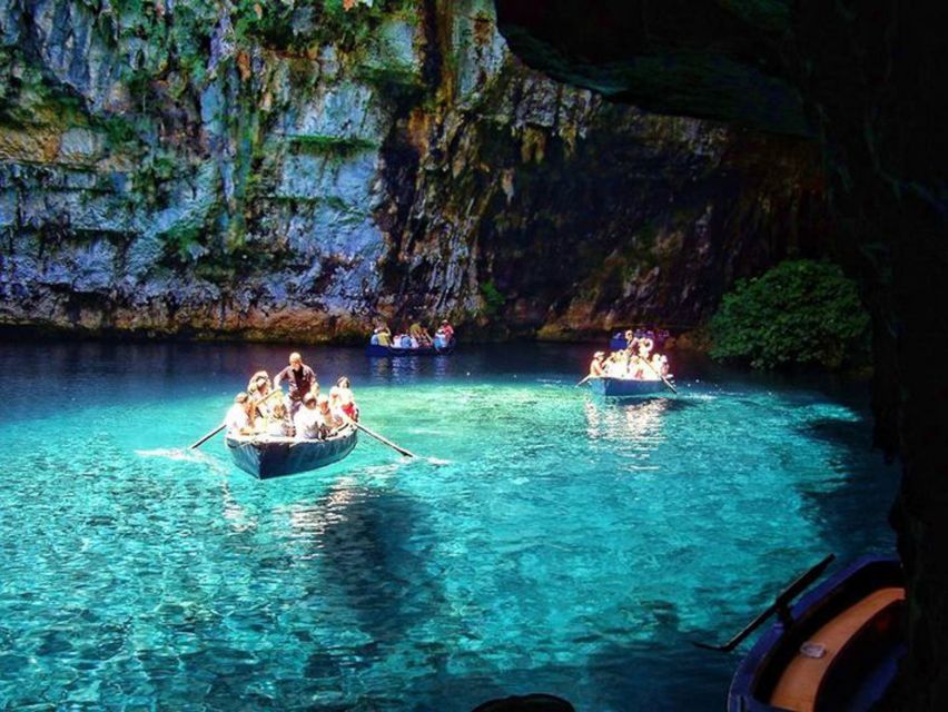 From Zakynthos: Kefalonia Island Full Day Tour by Bus & Boat - Agia Efimia for lunch and a short break