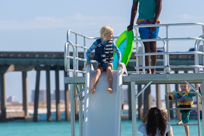 Full Day Double Decker Pontoon Rental in Okaloosa Island - Cruising across Choctawhatchee Bay