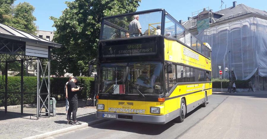 Fürth: City Sightseeing Bus Tour - Through the medieval quarter and Green Market