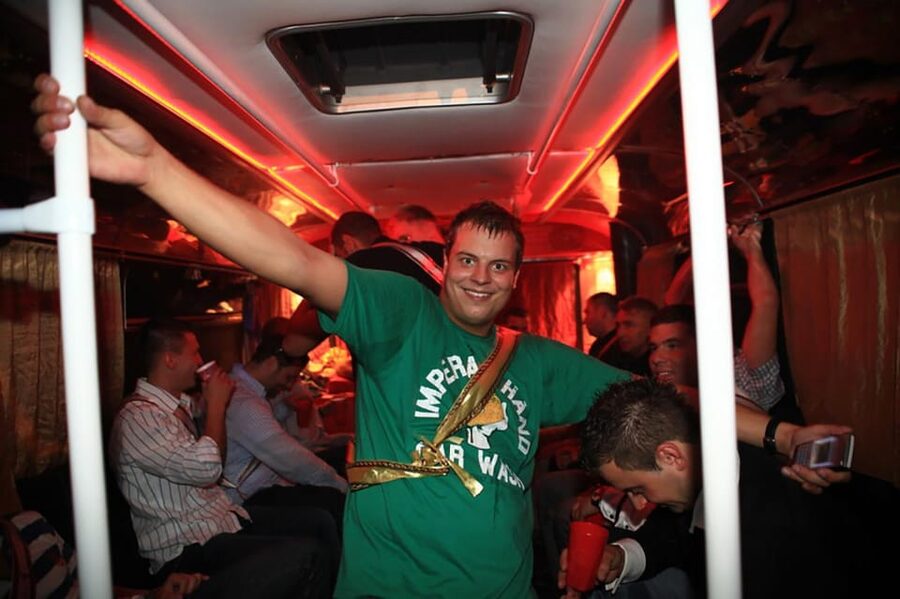 Gdańsk: 1-Hour Private Party Bus with Vodka Package - Practical limits to consider before booking