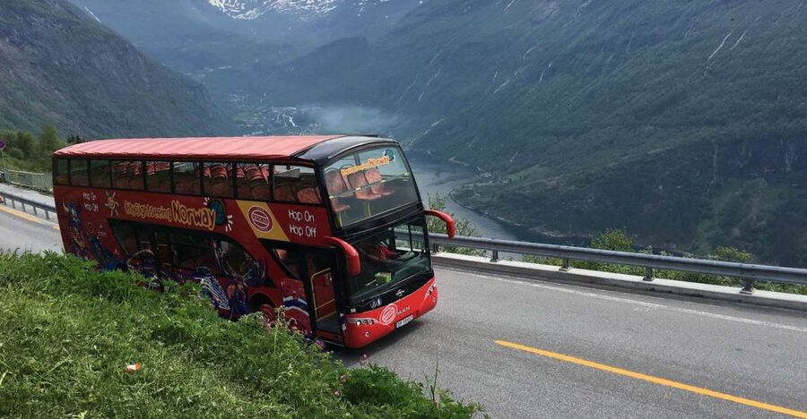 Geiranger: City Sightseeing Hop-On Hop-Off Bus Tour - Stop 1: Cruise terminal and the practical start