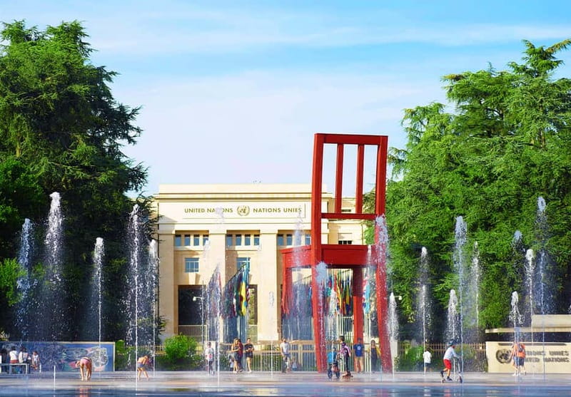 Geneva: Open-Top Sightseeing Bus Tour - Geneva’s International District and the UN
