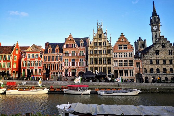 Ghent and Atomium Tour from Brussels - Saint Nicholas’ Church and Korenmarkt show old Ghent at street level