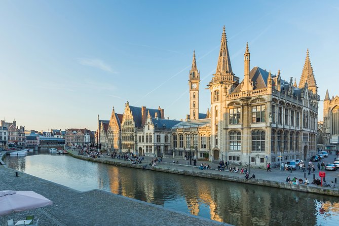 Ghent and Atomium Tour from Brussels - Graslei and Korenlei provide the classic canal view