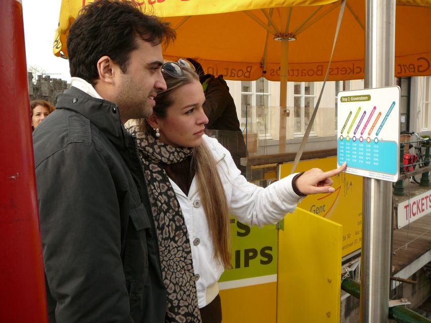 Ghent: Hop-on Hop-off Water-Tramway - Key points at a glance