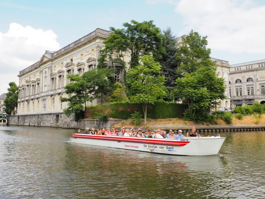 Ghent: Hop-on Hop-off Water-Tramway - Stop 4: Sint-Pietersabdij and its vineyard