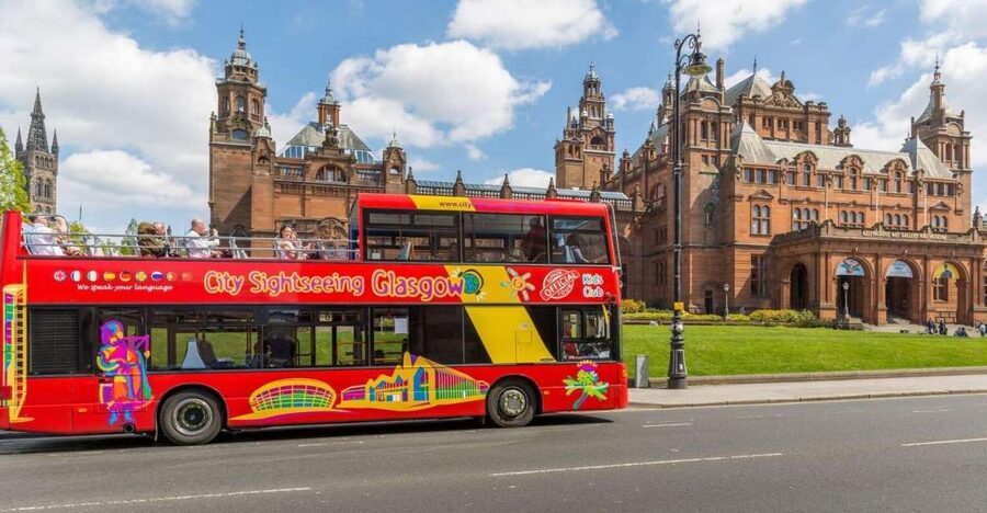 Glasgow: City Sightseeing Hop-On Hop-Off Bus Tour - Glasgow Green, St Enoch, and the Clyde