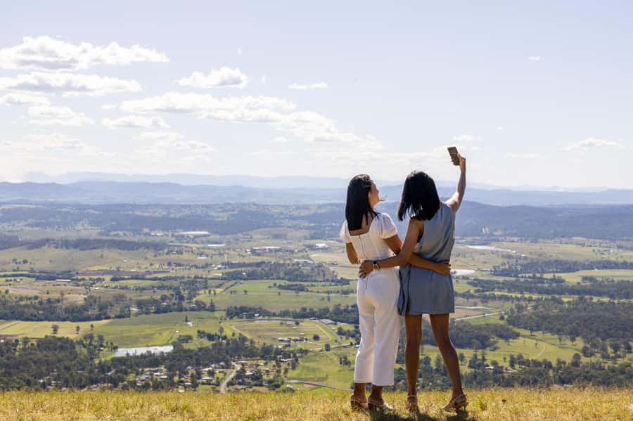 Gold Coast: Hop on Hop off Bus to Tamborine Mountain - The morning ride from the Gold Coast