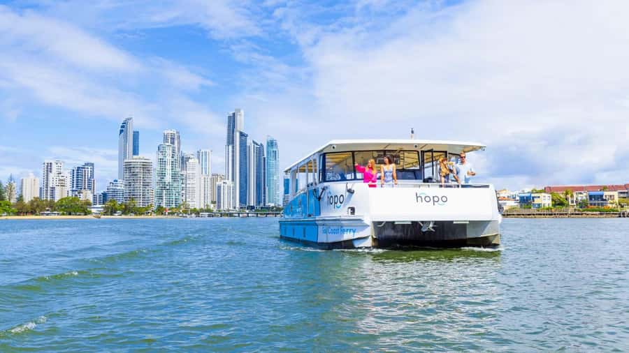 Gold Coast: Sightseeing Hop-on Hop-off Cruise - How to plan the five-stop route