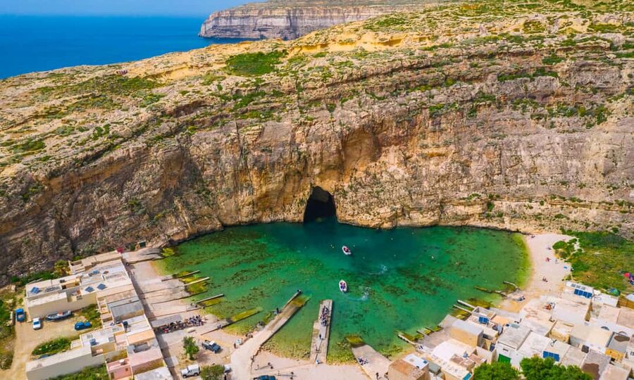 Gozo Full-Day Group Coach Tour including Lunch and Transfers - Xlendi Bay and Its Steep Ravine