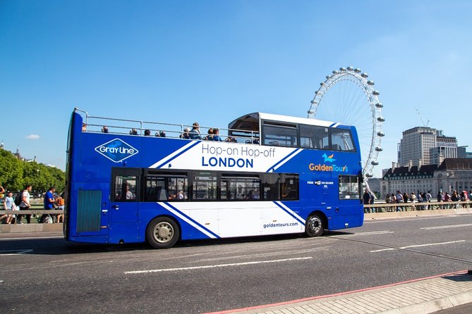 Gray Line London Hop-On Hop-Off Bus Tour with Optional Cruise - The Tower of London and the Thames cruise