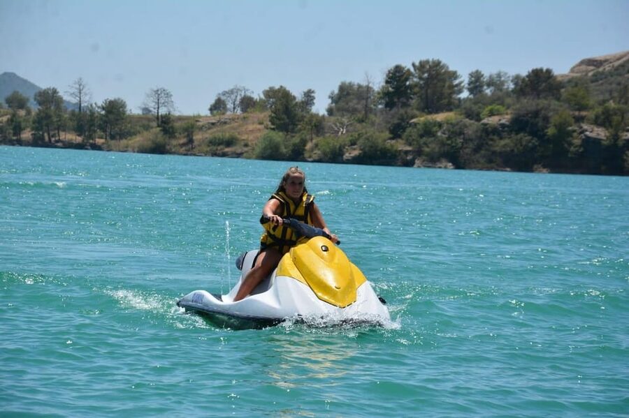 Green Canyon by Cabrio Bus w/ Boat Tour & Lunch from Alanya - Oymapinar Dam and the first Green Lake views