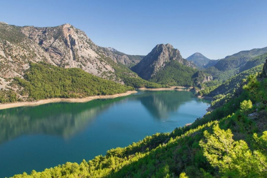 Green Canyon by Cabrio Bus w/ Boat Tour & Lunch from Alanya - Buffet lunch beside Green Lake