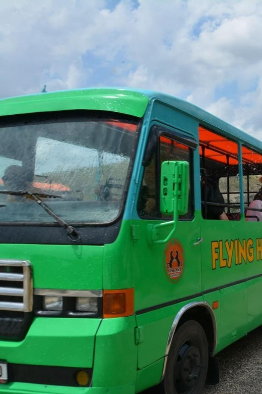 Green Canyon by Cabrio Bus w/ Boat Tour & Lunch from Alanya - The catamaran cruise across Green Lake