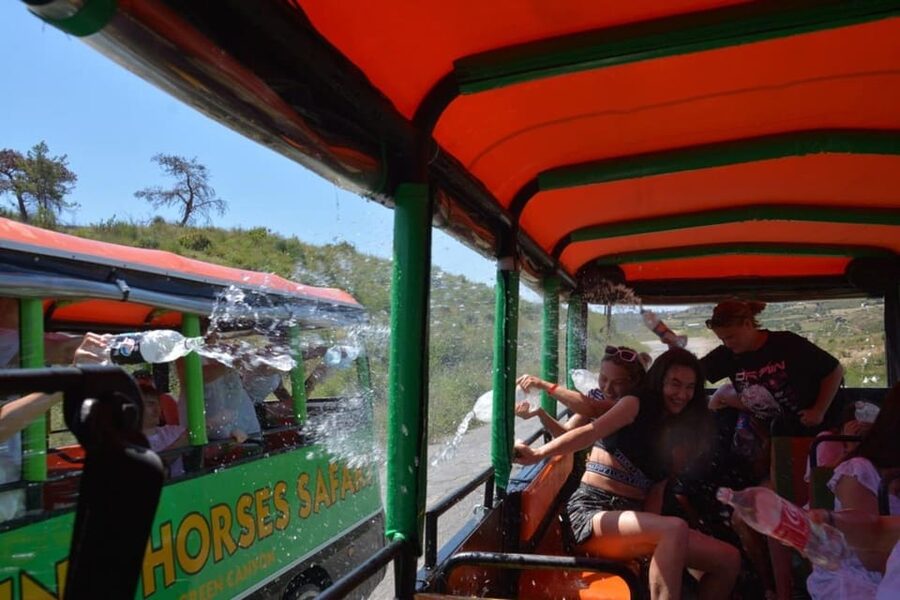 Green Canyon by Cabrio Bus w/ Boat Tour & Lunch from Alanya - A short stop at the animal park