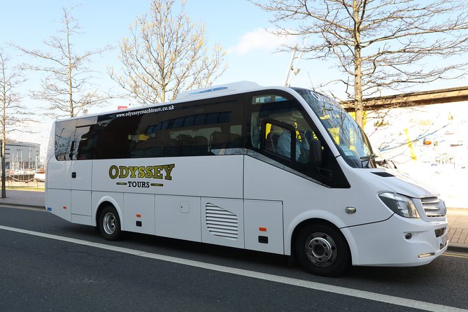 Guided Day Tour of Giant's Causeway from Belfast by Comfortable Coach - Carnlough, the Antrim Glens, and the return route