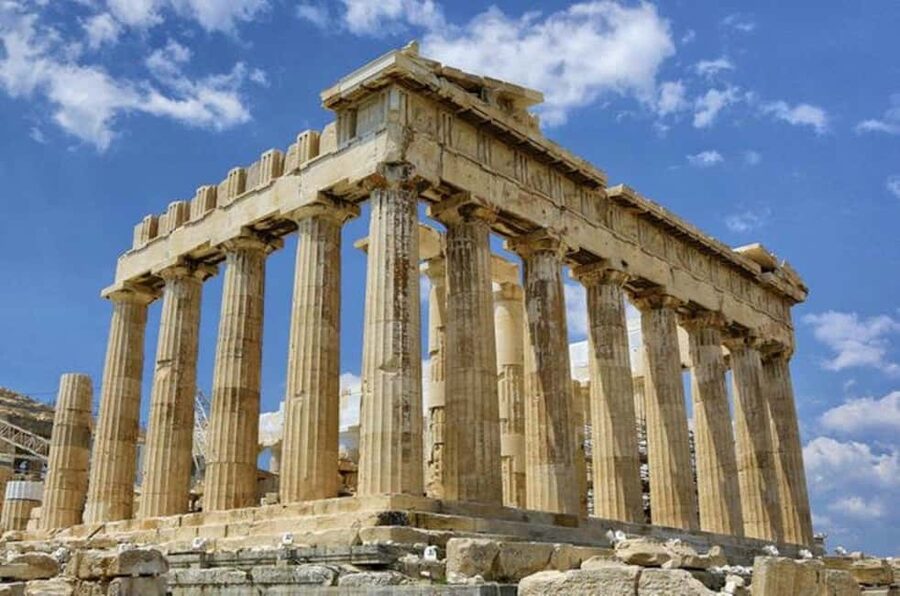 Guided walking tour of Acropolis with bus city tour - How the coach changes the pace