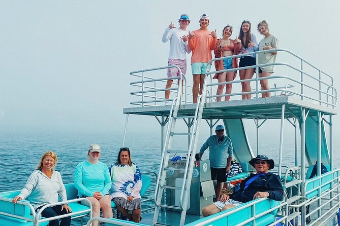 Half Day Double Decker Pontoon Boat Rental from Okaloosa Island - Making time for a picnic