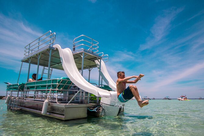 Half Day Double Decker Pontoon Boat Rental from Okaloosa Island - Wildlife watching without false promises