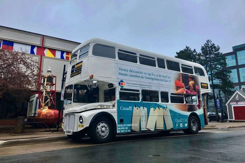 Halifax: Hop-on Hop-Off Double Decker Bus City Tour - A vintage bus ride with a human voice