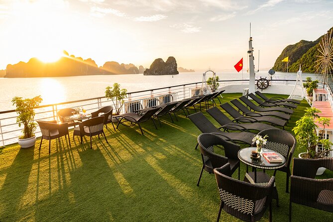 Halong bay 5star Cruise Day Trip: Buffet lunch & Limousine bus - Boarding at Tuan Chau Marina
