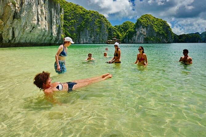 Halong Bay Day Tour 6Hour Deluxe Cruise Limousine Bus Small Group - Hang Luon, by kayak or bamboo boat