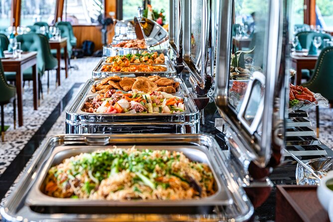 Halong bay Luxur Cruise Day trip: Buffet lunch & Limousine bus - Lunch, drinks, and the boat itself