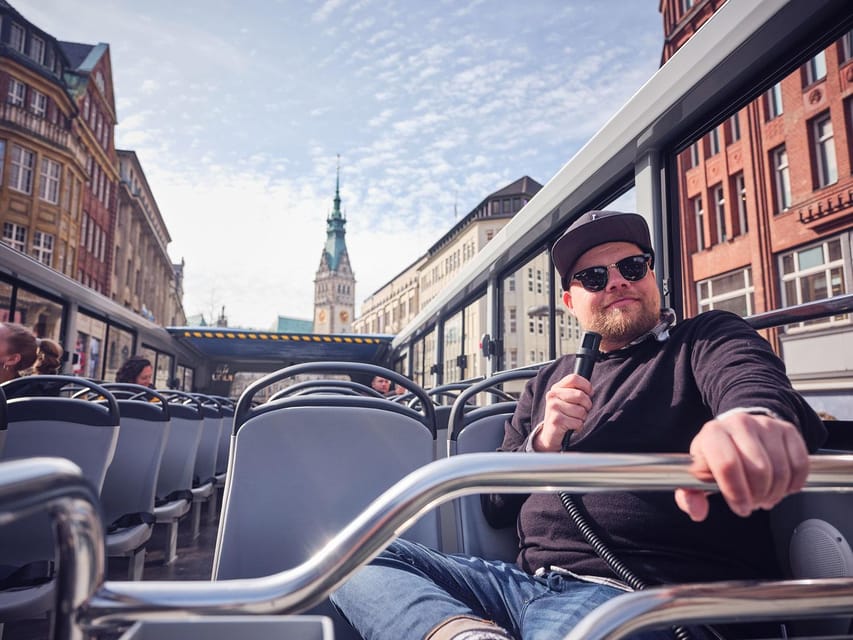Hamburg: Hop-On Hop-Off Bus City Tour - Line F - Starting at Central Station on Kirchenallee