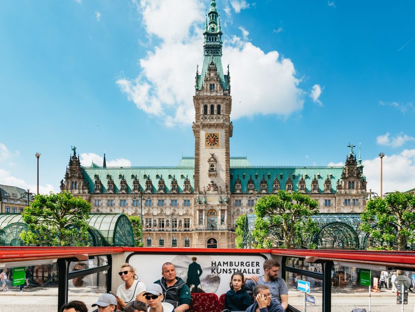 Hamburg: Line A Sightseeing Hop-On Hop-Off Bus Tour - The audio system, seating, and onboard comfort