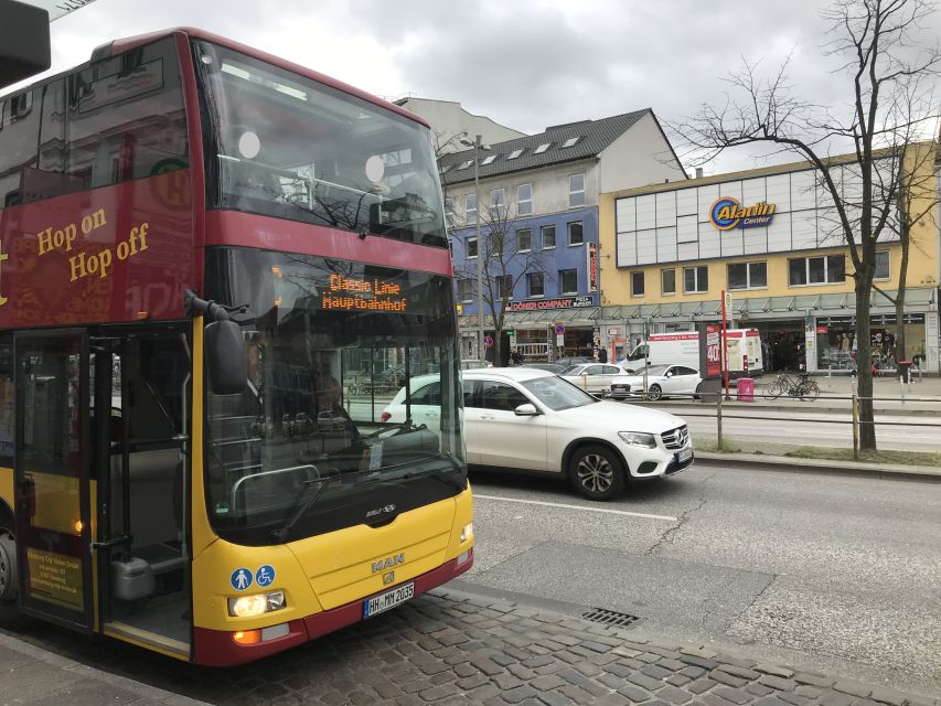 Hamburg: Line C Sightseeing Hop-On Hop-Off Bus Tour - Commentary, comfort, and access