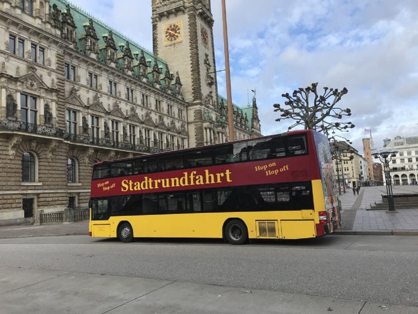 Hamburg: Line C Sightseeing Tour Hop On Hop Off and Harbor Cruise - What you see from the harbor