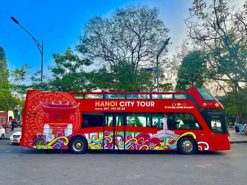Hanoi: Centuries of Highlights in 1 Hour by Open-Top Bus - From Hanoi Flag Tower to Ba Dinh Square