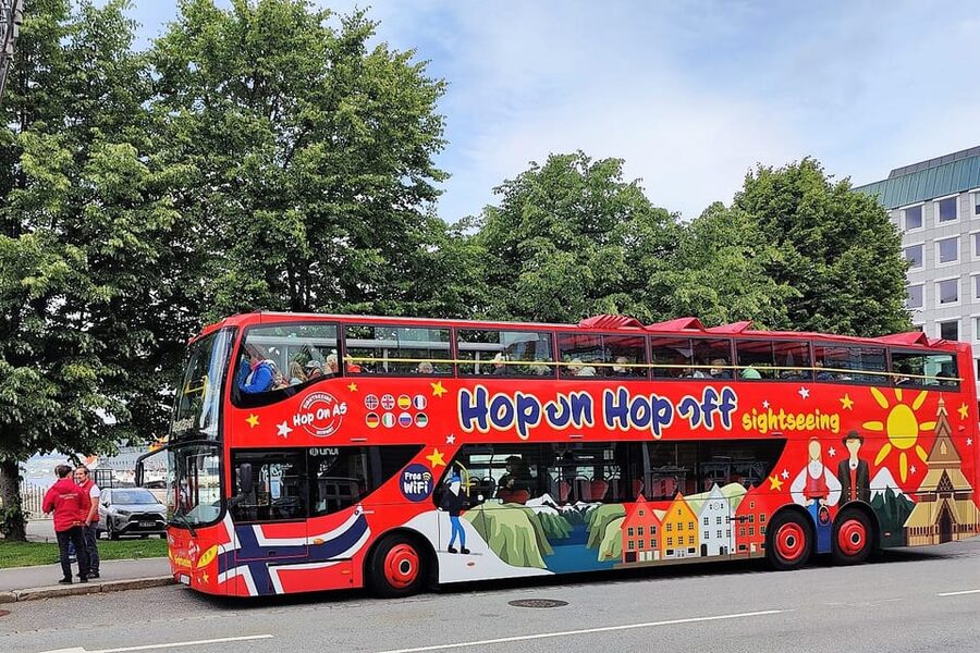 Haugesund: 1-Day Hop-On Hop-Off Sightseeing Bus GrayLine - Haraldshaugen and the 10-minute photo stop