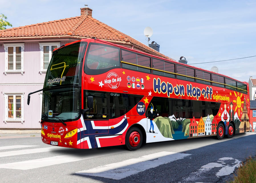 Haugesund: 1-Day Hop-On Hop-Off Sightseeing Bus GrayLine - Smedasundet and the restaurant area