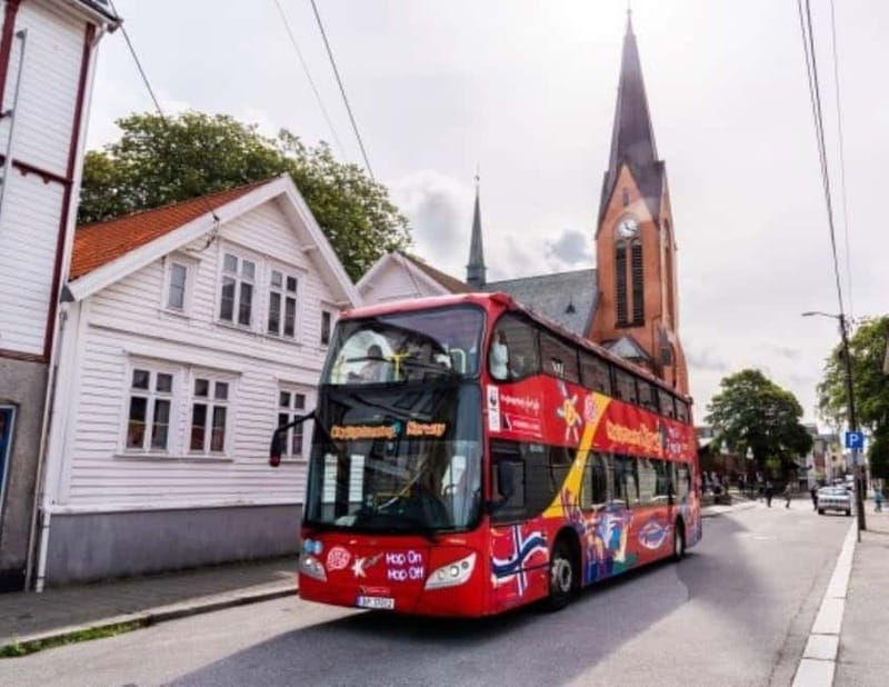 Haugesund: City Sightseeing Hop-On Hop-Off Bus Tour - The city center and the first look at Haugesund