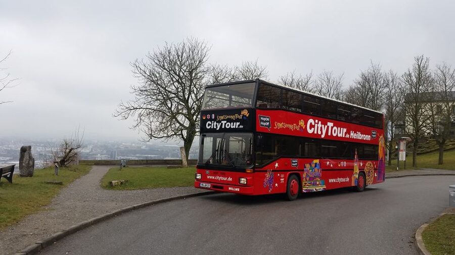 Heilbronn: 24h Hop-on Hop-off City Sightseeing Bus Tour - Stop 10 at Theresienwiese and the Theresien Tower