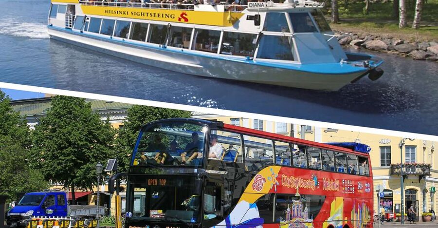Helsinki by Bus and Boat 24-Hour Combo Ticket - Key points to know before you go