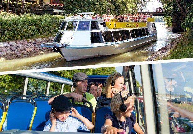 Helsinki by Bus and Boat 24-Hour Combo Ticket - Temppeliaukio Church and the Sibelius Monument