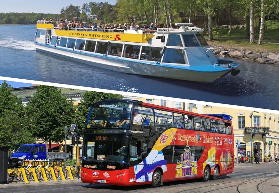 Helsinki by Bus and Boat 24-Hour Combo Ticket - What the bus is like in changing weather