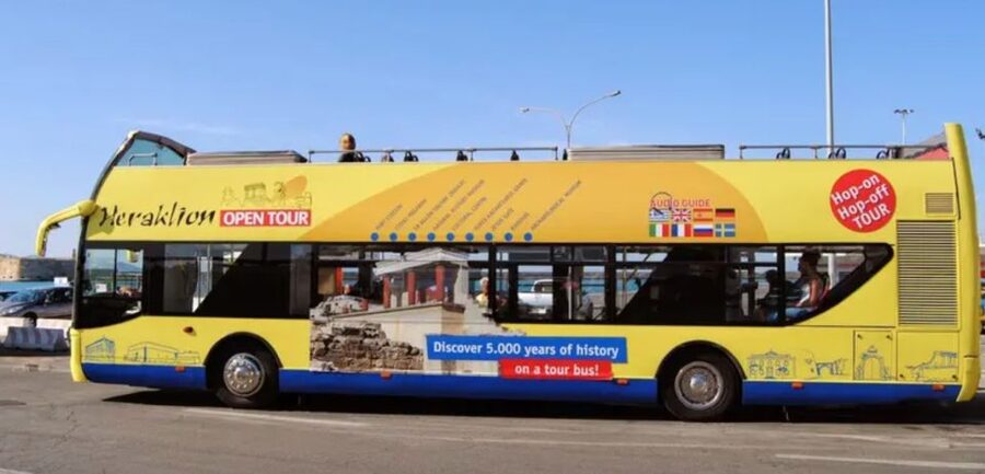 Heraklion: Hop-on Hop-off Open Top Bus Sightseeing Tour - The Historical Museum and Natural History Museum area