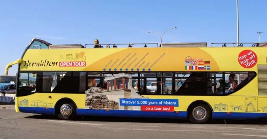 Heraklion: Hop-on Hop-off Open Top Bus Sightseeing Tour - Old Port Square and Heraklion’s waterfront