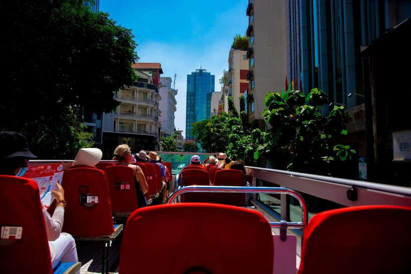 Ho Chi Minh City: Hop-On Hop-Off Bus Tour by Vistra - Seeing Saigon from the upper deck