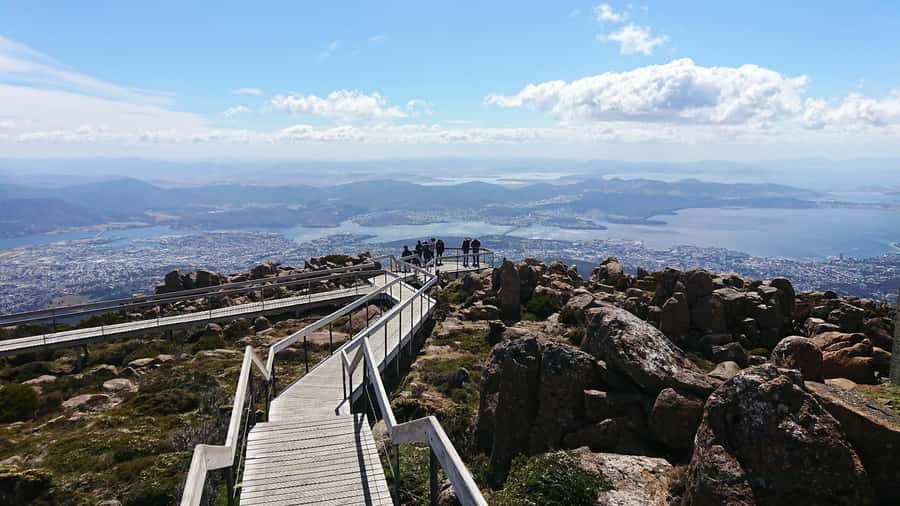 Hobart: kunanyi/Mt Wellington Explorer Bus Pass - The Springs and The Chalet