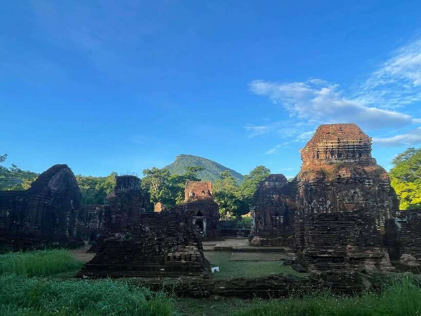Hoi An: My Son Ruins: Guide-Bus-Boat-Cultural Show-Lunch - Rice paper, brocade, and a short local stop