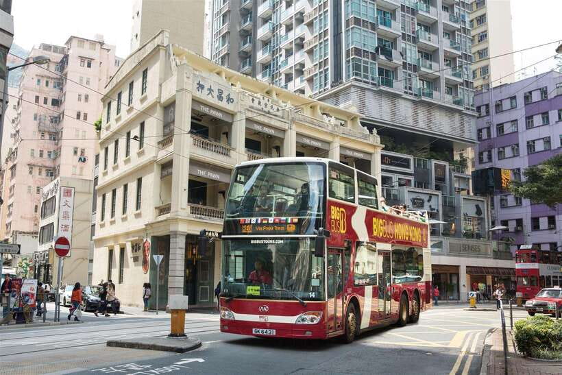 Hong Kong: Big Bus Hop-On Hop-Off Tour & Optional Peak Tram - The green route to Repulse Bay and Stanley