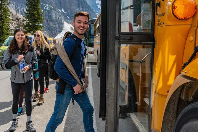 Hop-On and Hop-Off Banff Bus - Lake Louise Ski Resort and the summer gondola