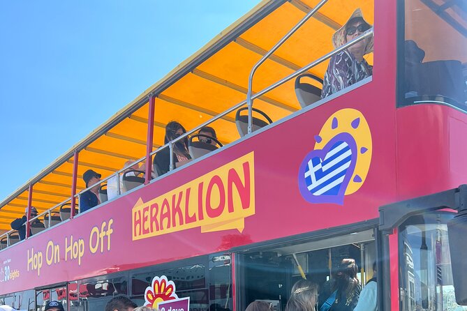 Hop-On Hop-Off Sightseeing Bus Tour in Heraklion - The Ammoudara Beach route