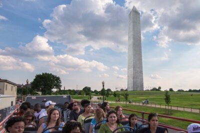 Hop-on Hop-off Sightseeing Tour by Open-top Bus with 18 Stops