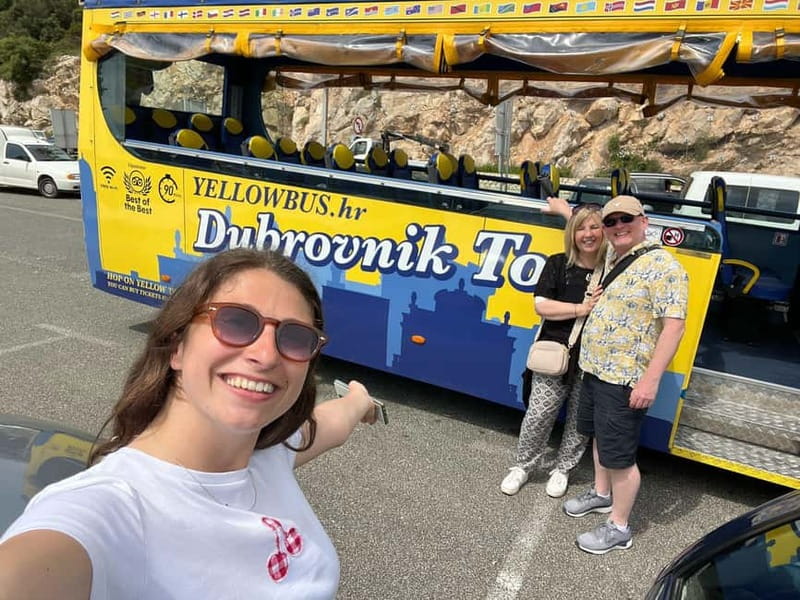 Hop-On Hop-Off Yellow Cabrio Tour: See Dubrovnik in 90mins - Climbing toward Srđ