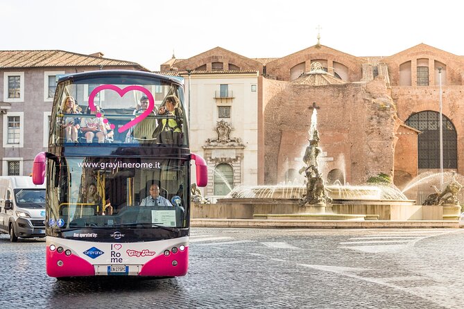 I Love Rome : Hop on Hop off Open Bus Tour - Stop 8: Barberini and Trevi Fountain